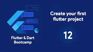 Create your first flutter project - Flutter & Dart For Beginners