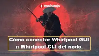 RoninDojo - Cómo conectar Whirlpool GUI a Whirlpool CLI del nodo