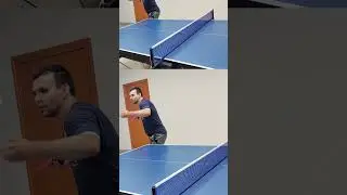 Мёртвая ЗОНА для  подачи  \\ Туда ПИХАЮТ ПОДАЧИ все мастера спорта.   DEATH  SERVE  table tennis