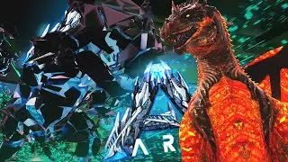 These ARK GENESIS CREATURES Are CRAZY! How To Spawn VR And VOLCANIC DINOSAURS - GUIDE