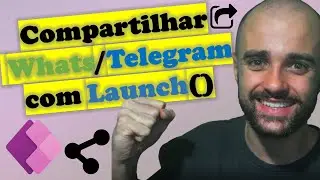 Como enviar dados do Power Apps para o Whats ou Telegram nativamente e como usar a função Launch