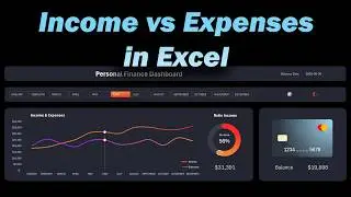 How to Make Personal Income and Expenses Chart in Excel