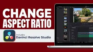 How To Change Frame Size in Davinci Resolve 18/19 | Change Aspect Ratio