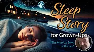 Sleep Story for Grown Ups | with Guided Relaxing Meditation | "The Magical Bond of the Sea"