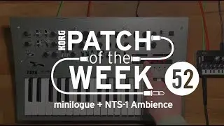 Patch of the Week 52: minilogue + NTS-1 Ambience