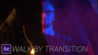 Walk By Transition Tutorial in After Effects