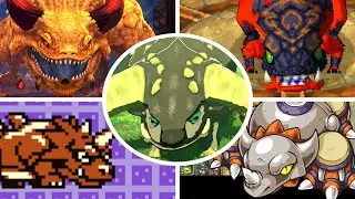 Evolution of Dodongo Battles in Zelda Games (1986 - 2024)