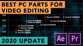 Best PC Parts for Premiere & After Effects - Price vs. Performance [2020 Update]