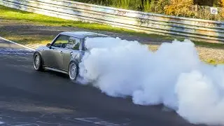 Nürburgring Highlights, BLOWN ENGINE, Flames & Action! 24 10 2021 Touristenfahrten Nordschleife