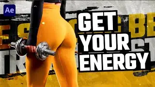 Fitness Gym Promo In After Effects | After Effects Tutorial | Effect For You