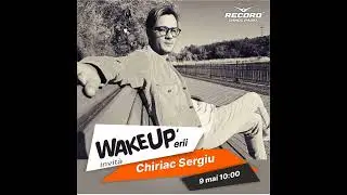 Sergiu Chiriac live la radio RECORD Moldova/ WAKEUPER'S INVITA/ Interview/ radio RECORD Moldova