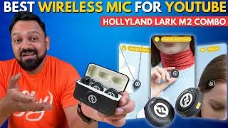 Hollyland Lark M2 Wireless Mic | Best Wireless Mic for Youtube | best mic for iphone vlogging