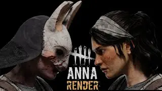 Dead by Daylight Animation | Huntress Human Skin Render.