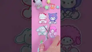 Cute Sanrio Paper Craft #shorts #youtubeshorts