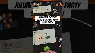 LEGO Animal Crossing Julian’s Birthday Party Speed Build! #lego #animalcrossing #sobricks