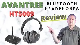 Avantree HT5009 Bluetooth Headphones Review | Wireless Headphones for TV with Transmitter Set Review