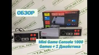 Обзор Приставка игровая консоль Mini Game Console 1000 Games + 2 Джойстика