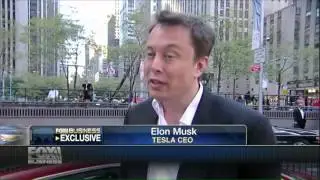 Elon Musk interview discussing about Tesla car production in 2020