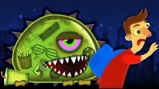 ХИЩНЫЙ СЛИЗЕНЬ ХОЧЕТ КУШАТЬ #2 СЛИЗЕНЬ ЛЮДОЕД / Tales from Space: Mutant Blobs Attack