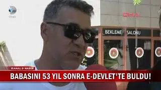 Babasını Babalar Gününde 53 Yıl Sonra Buldu! Filim Gibi