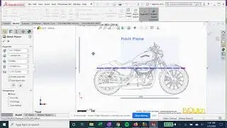 Import Sketch Picture in Solidworks | Solidworks Tutorial