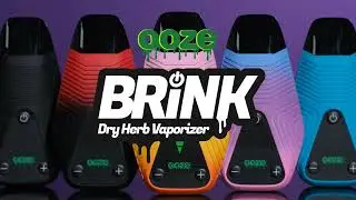 NEW Ooze Brink Dry Herb Vaporizer