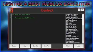 CentreX Exploit FREE | Roblox Script Executor | Fast Updates | No Bans | No Virus | No Key System