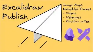 Excalidraw-Publish: Make interactive visual websites with Obsidian-Publish and the Excalidraw Plugin