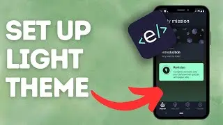 How to set up light theme on Enki?