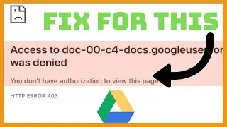 Fix for Google Drive 