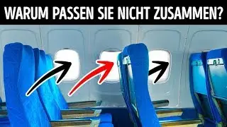 Warum Flugzeugfenster und Sitze nicht immer zusammenpassen und 31 seltene Fakten über Flüge