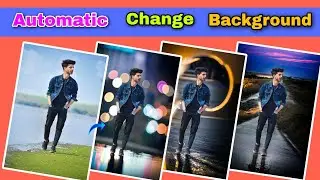 Automatic change background app || Just one click change background photo Editing 2024