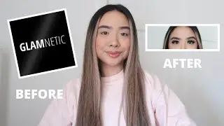 HOW TO APPLY MAGNETIC LASHES! | GLAMNETIC UNBOXING/REVIEW 2022 +(DISCOUNT CODE!!)