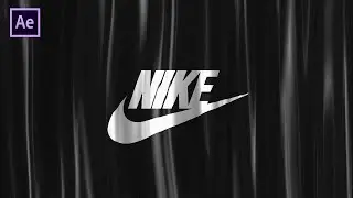 Cloth Displacement Logo Animation in After Effects - After Effects Tutorial