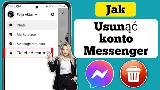 Jak USUNĄĆ konto Messenger (2024) | Usuń konto Messenger