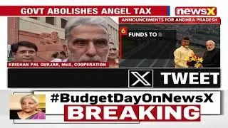 Union Budget 2024 | Budget For Viksit Bharat | Krishanpal Gurjar, MOS, Cooperation | NewsX