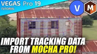 Import Mocha Pro Motion Tracking Data into VEGAS 19 - How To Planar Track Pictures & Text - 👨‍🏫#143