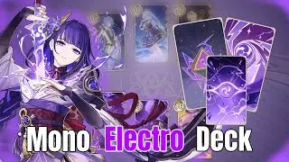 TCG But I Play an All Electro Deck | Genshin TCG