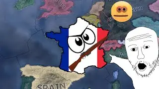 Playing as France in HOI4 be like...