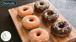 Eggless Donuts Recipe | Step by Step Process to Make Fluffy Donuts ~ The Terrace Kitchen