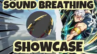 SOUND BREATHING Showcase | Roblox Project Slayers