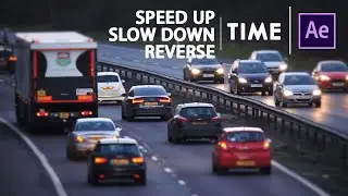 How To Speed Up, Slow Down and Reverse Video In After Effects - Simple Way | AE CC 2019