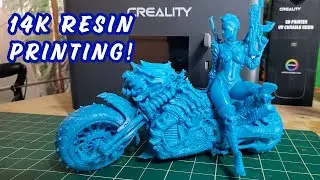 Creality's Halot Mage S Resin 3D Printer is fast!