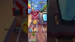 Getting new record in subway surfers and got new character