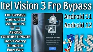 Itel Vision3 Frp Bypass Android 11 | Itel Frp Bypass umt | Itel Vision3 Frp Bypass Youtube Update |