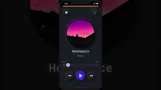 Music player app created with SwiftUI