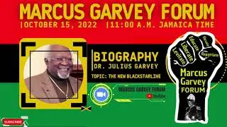 1ST EDITION OF MARCUS GARVEY FORUM ZOOM |BIOGRAPHY OF Dr  Julius Garvey