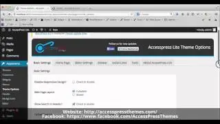 How to Upload Logo and Favicon - Free WordPress Theme AccessPress Lite | WordPress Tutorial