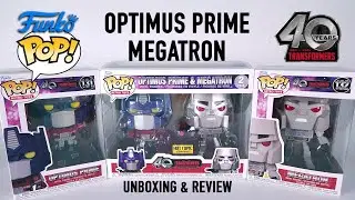 Funko POP 40th Anniversary Transformers Optimus Prime & Megatron & Hot Topic Exclusive Review