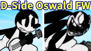 Friday Night Funkin: VS D-Side Oswald [Euthanasia-Rabbit.mov] FULL WEEK Part 1 / FNF Mod